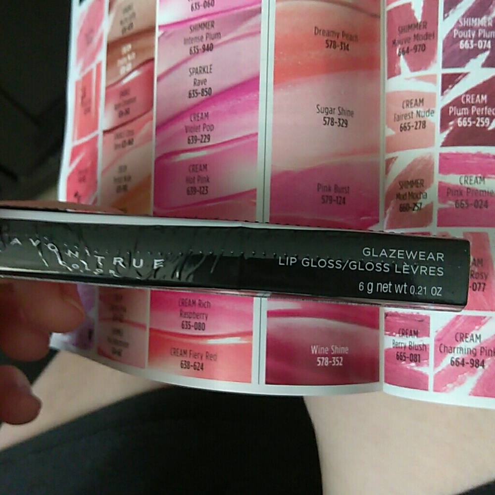 Avon glazewear lip gloss